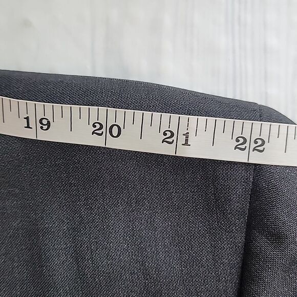 Nordstrom Mens Classic Grey Suit Blazer Size 44R - Picture 10 of 12